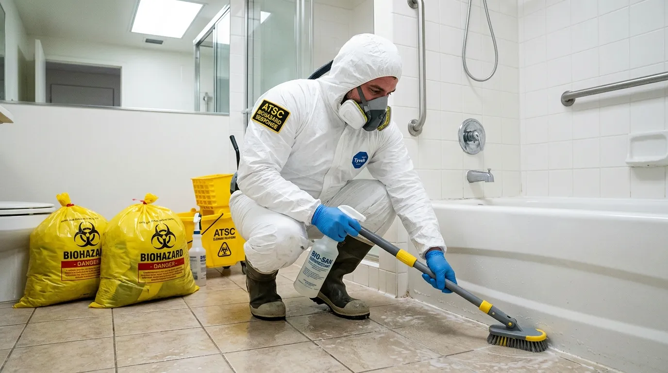 Decontamination equipment deployed for Blood Cleanup in Kiryas Joel